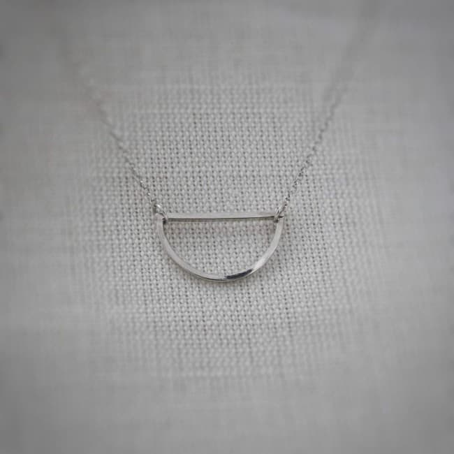 Semi Circle Necklace (Sale)
