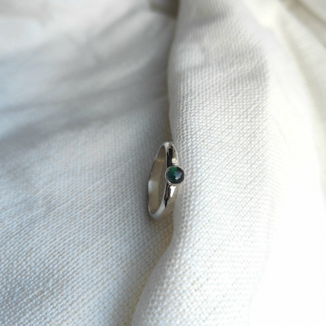 Blue Tourmaline Ring