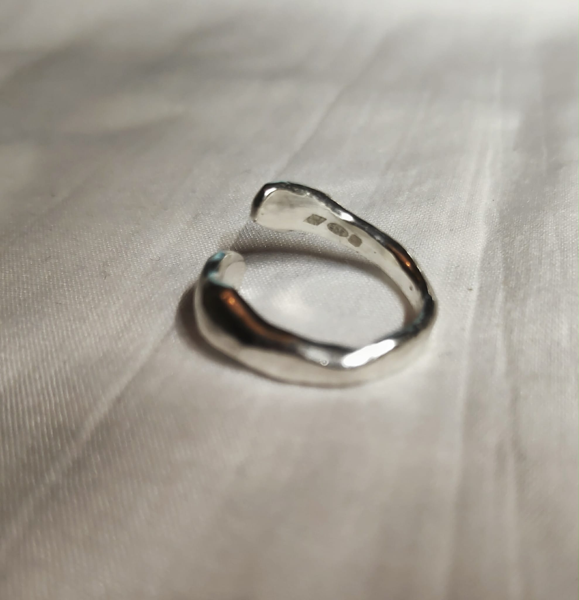 Chunky Cross-over Ring - Image 2