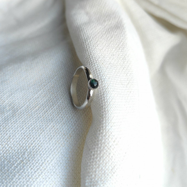 Blue Tourmaline Ring