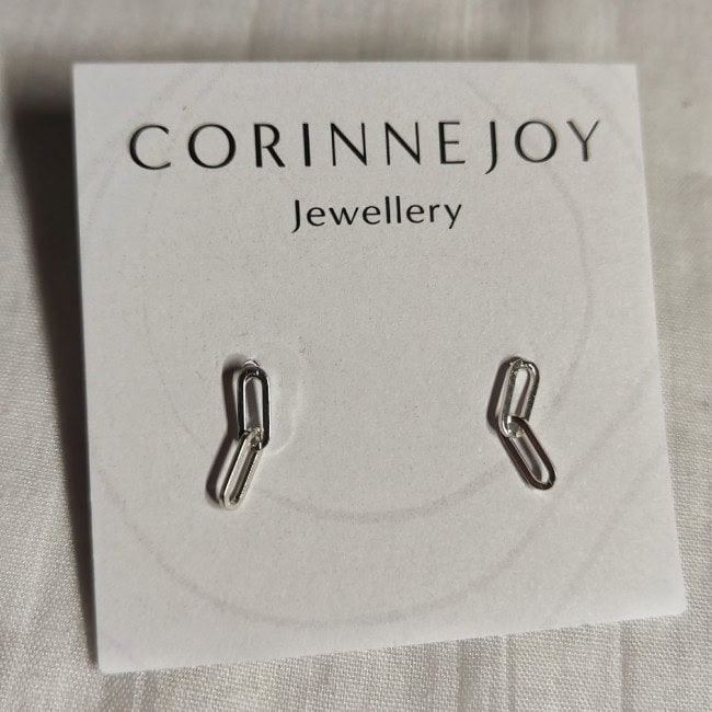 Paperclip Chain Studs