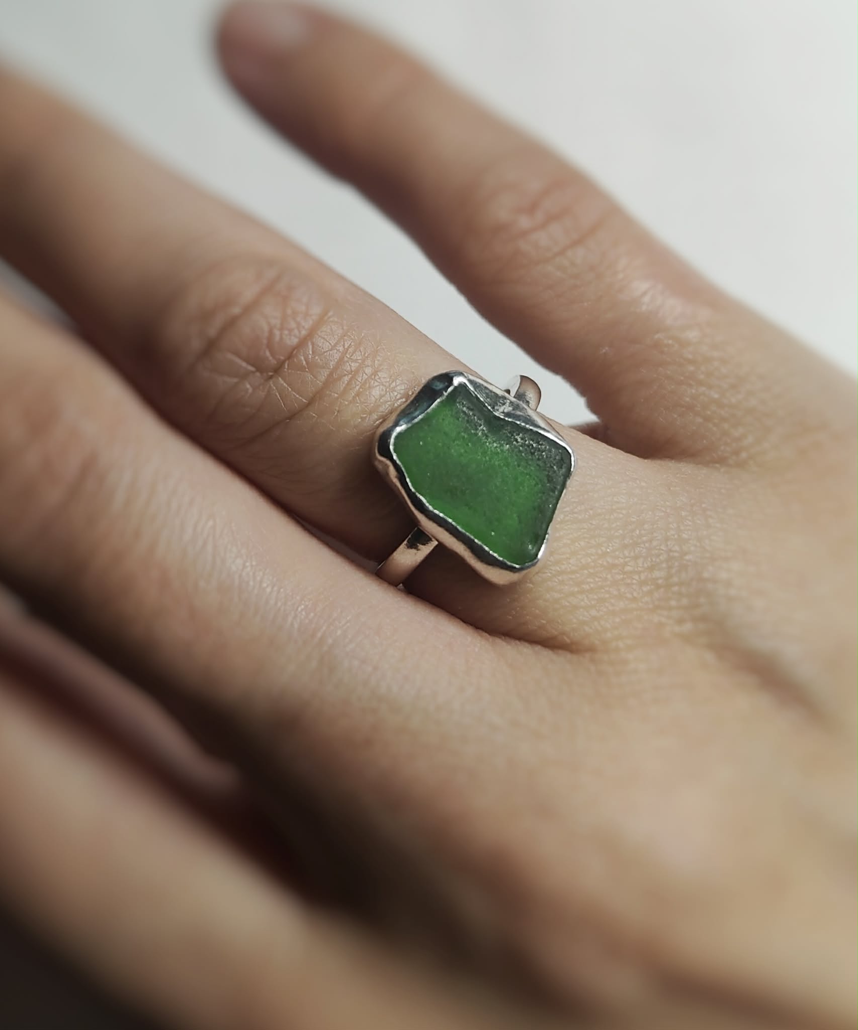 Sea Glass Ring (L) - Image 3