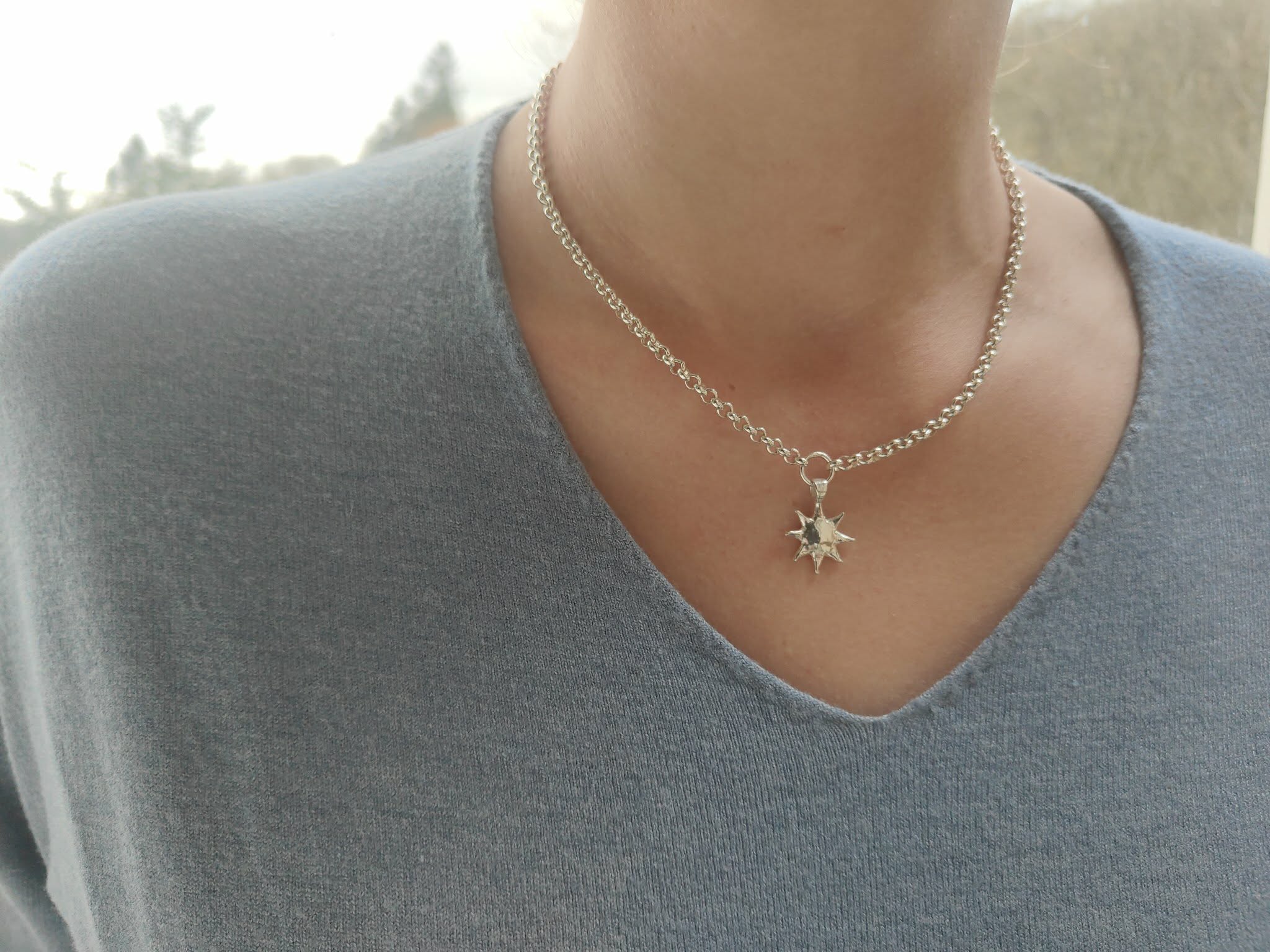 Sun Necklace (Belcher 4 - round) - Image 5