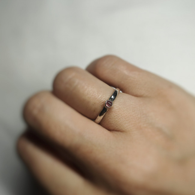 Pink Tourmaline Ring (K)