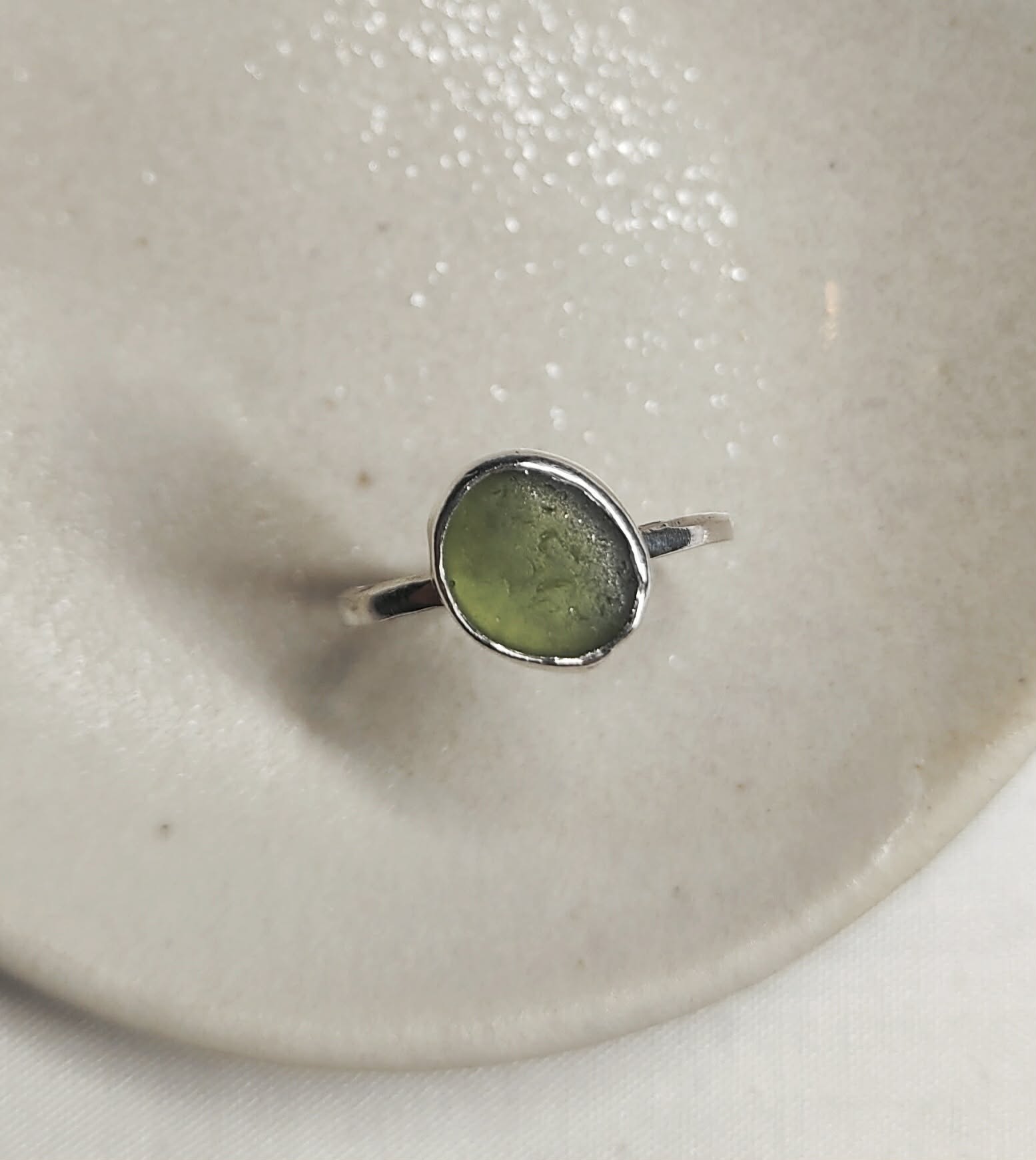 Sea Glass Ring (P)