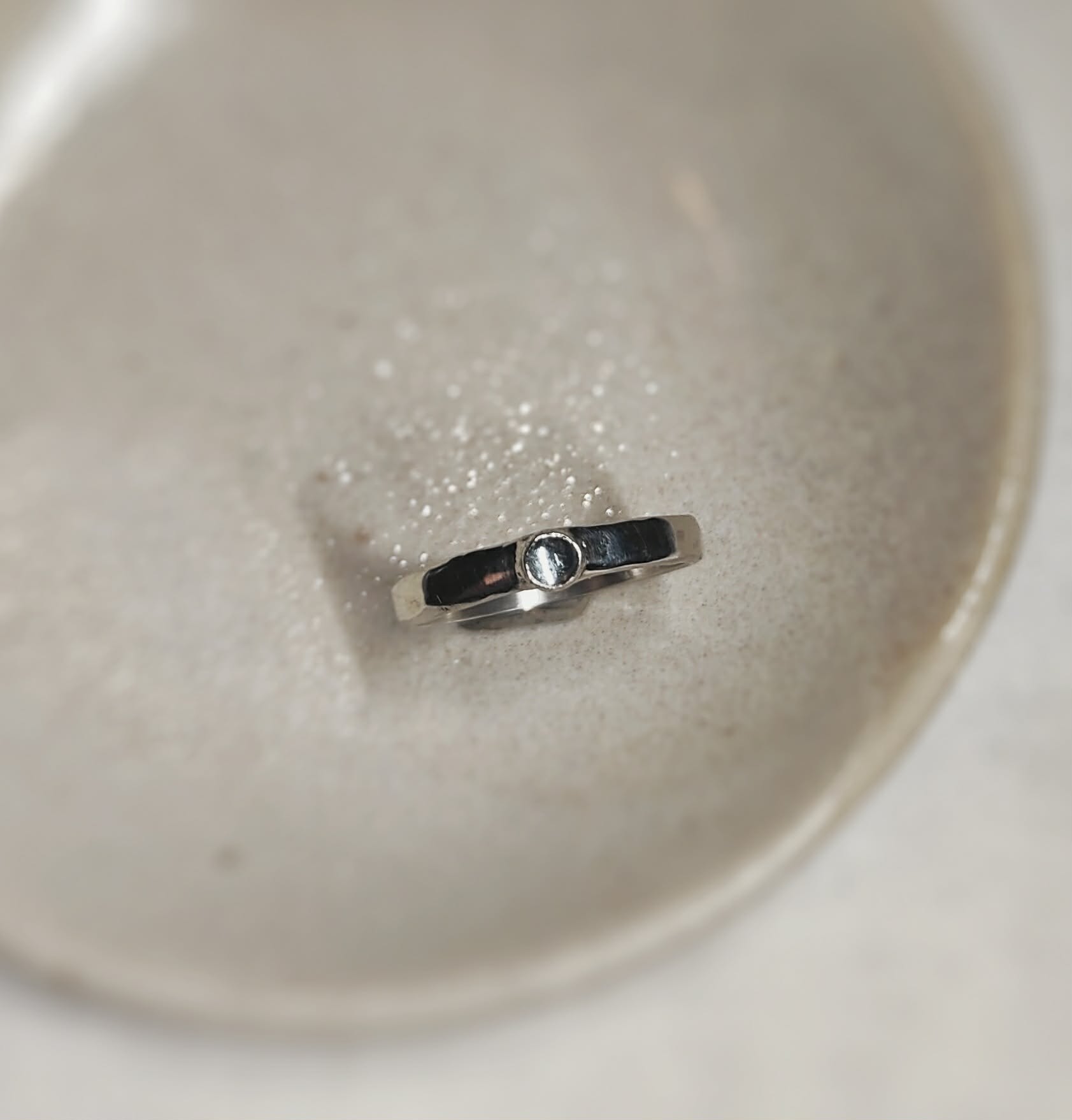 Aquamarine Ring 3mm